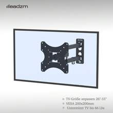 TV Mounts, Stands & Turntables - Black - View 4