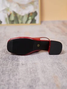 瑪莉珍粗跟時尚女鞋