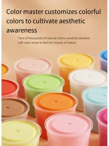 1pc All Super Light Polymer Clay For Creative Diy, Comes With Tools Handmade Toy(random Packaging) - Multicolor - View 6