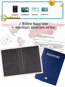 Air Plan 旅行配件護照夾時尚大理石花紋 Pu 皮革護照套男式女式時尚旅行便攜式銀行卡護照商務 Pu 錢包套夾藍色首字母 L