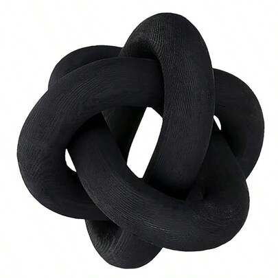 Modern Farmhouse Shelf And Boho Rustic Coffee Table Ornament - Hand Carved Wooden Chain Decoration For Home Decor (1pc) Best Gifts Birthday Graduation