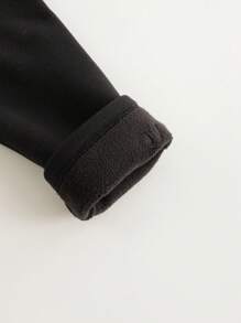 女童冬季时尚可爱蝴蝶结保暖内衬厚款打底裤