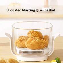 使用2.5升便攜式迷你氣炸鍋,改變您的烹飪方式——烤、炸、烘烤等功能任何您選擇!