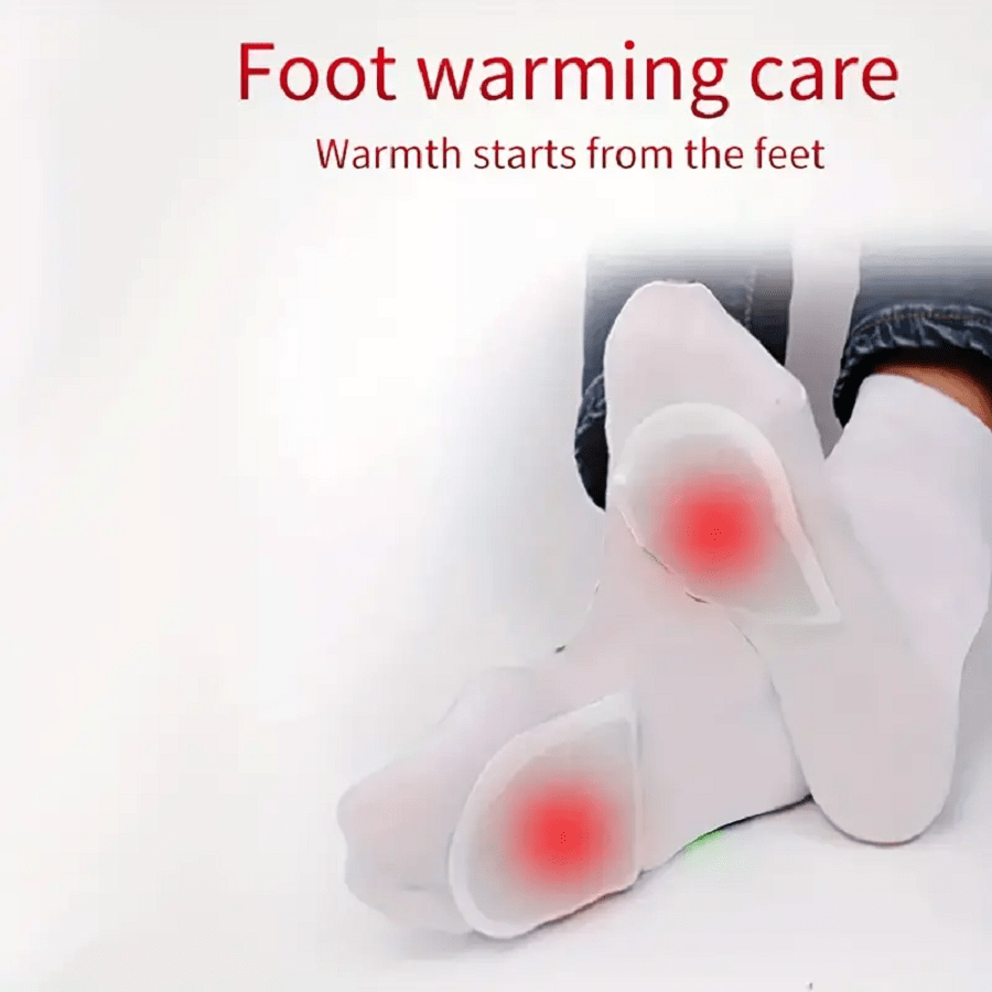 10piece foot warmer, pneumatic portable winter foot warmer, outdoor