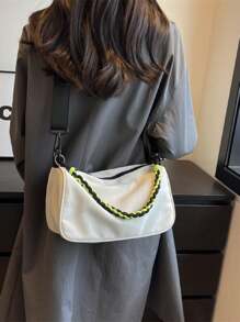 Túi Crossbody Nữ màu trơn - Màu be - Xem 2