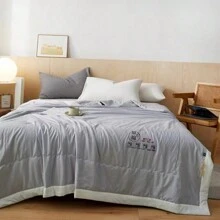 Colcha para cama matrimonial varios diseños - Gris - Ver 1