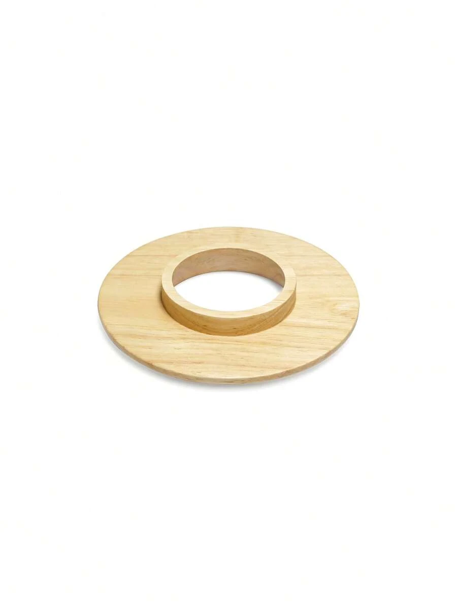 Beech Ring Holder For V60 Filter Cup Wooden Coffee Filter Cup Holder Rack Round Ring Filter Shelf For All Size Cups Coffee Accessories