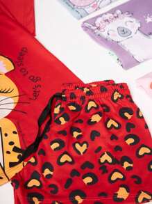 Kit 2 Conjuntos Pijama Infantil Menina Manga Curta Atacado 1 Ao 10