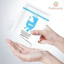SADOER 20pcs Moisturizing Skin Care Beauty Face Mask Firming Anti Aging Facial Mask Private Label . Whitening Facial Mask 10 Pieces Moisturizing Nourishing Brightening Milk Whitening Face Mask Moisturizing Nourishing Brightening Anti-Aging Skincare Facial Masks Face Sheet Mask Skin Care Anti-Aging Skin Care - trắng - Xem 4