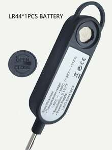 Digital Instant Read Meat Thermometer, Kitchen Cooking Food Candy Thermometer For Oil Deep Fry BBQ Grill Smoker Thermometer - Black - View 2