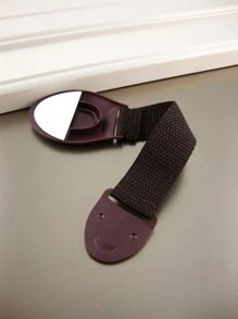 4pcs Multifunctional Face Combination Lock With Woven Strap For Bag Safety - Coffee Brown - View 4