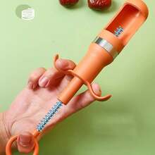 1pc Multifunctional Fruit Core Remover For Dates, Hawthorns, Cherries, Etc. Color Random - Multicolor - View 3