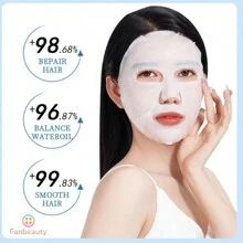SADOER 10pcs Moisturizing Facial Mask Skin Care Beauty Face Mask Firming Anti-Aging Private Label . Whitening Facial Mask, 10pcs Moisturizing Nourishing Brightening Milk Whitening Face Mask Moisturizing Nourishing Brightening Anti-Aging Skincare Facial Masks Face Sheet Mask Skin Care Anti-Aging Skin Care - 白色 - 查看 4