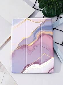 適用於iPad新款iPad Air4/5 10.9英寸的iPad保護殼，兼容華為MatePad 11 / 聯想Tab / 小米5等，帶筆座，支援自動睡眠/喚醒蓋 - 彩色 - 查看 4