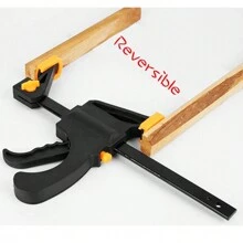 4-inch F Clamp & A Clamp Set, Powerful Quick Woodworking Clamps For Fixing Wood Boards And Holding Tools