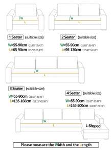 1 Miếng Sang trọng Đàn hồi phổ cập Bọc ghế sofa , Phong cách hiện đại Chống trượt Sofa Người bảo vệ Thích hợp Đối với Hình chữ L Ghế sofa Và 1/2/3/4 - Màu xám đen - Xem 2