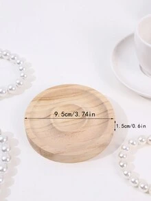 1個實木戒指展示架,珠寶展示架,珠寶道具,櫥櫃珠寶收納,化妝檯戒指,耳環,手鐲展示板,珠寶收納整理