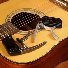 1 Afinador Y Capo 2 En 1. - Negro - Ver 4