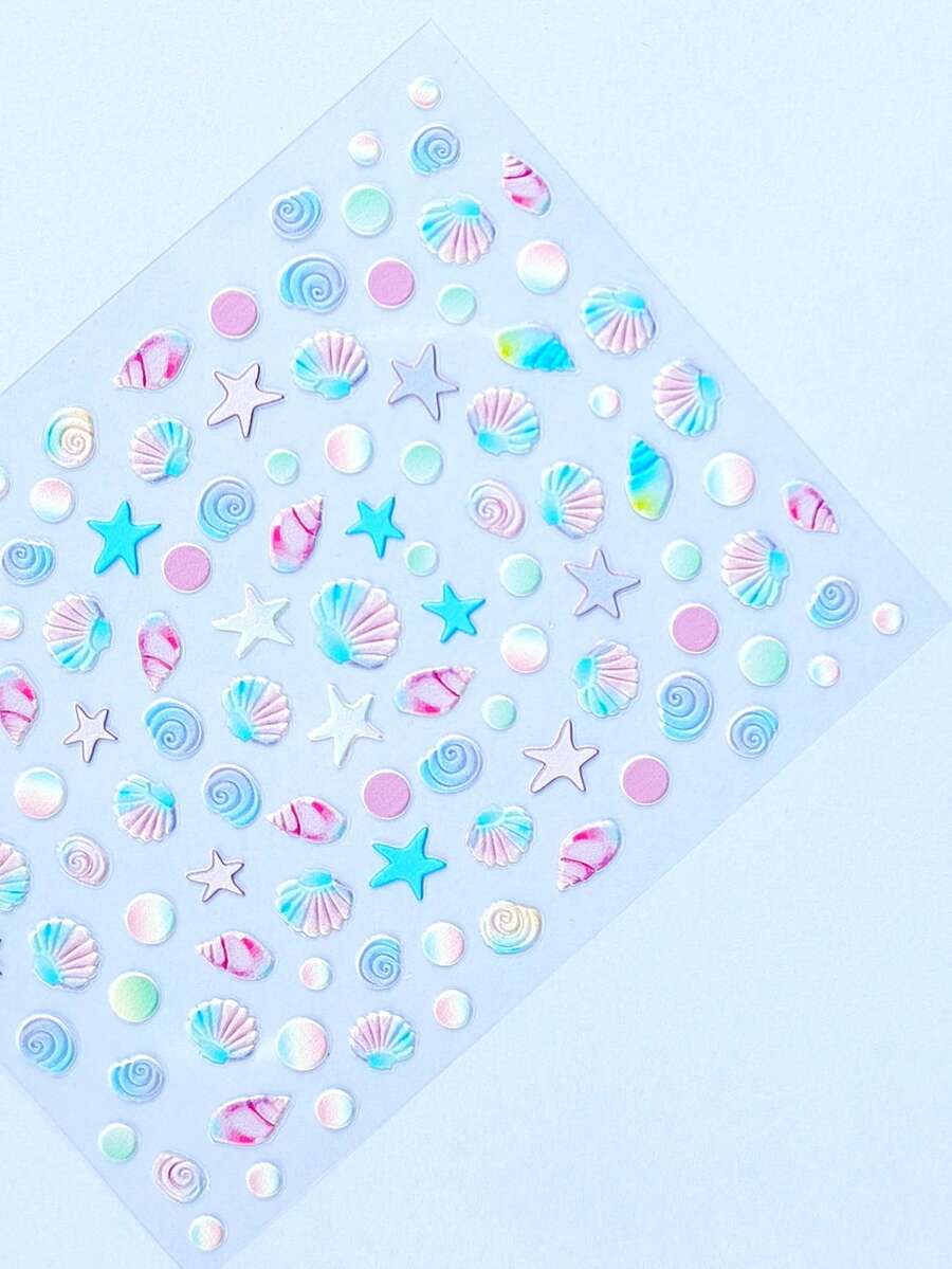 1 件 5D 美甲贴纸贴花饰品装饰用品