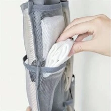 30目雙面掛袋，襪子、胸罩、內衣收納袋，櫥櫃收納袋，雙面收納袋，衣物收納，抽屜組織，適用於內衣，褲襪，經紀人組織袋，老師收納袋