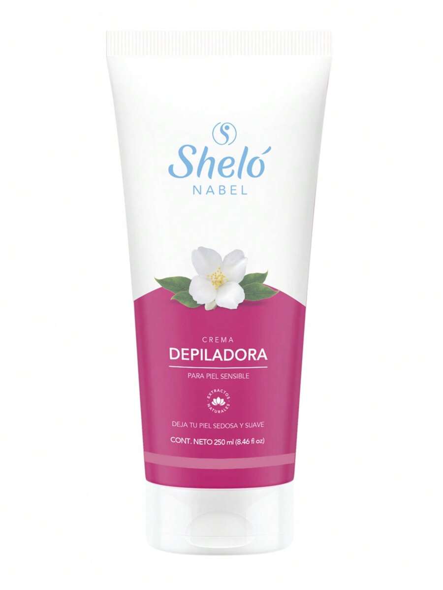 Crema depiladora  Piel Sensible 250 ml Shelo Nabel - Rosa coral - Ver 1