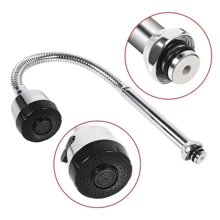 Cuello Flexible 46cm Para Fregadero - Plateado - Ver 6