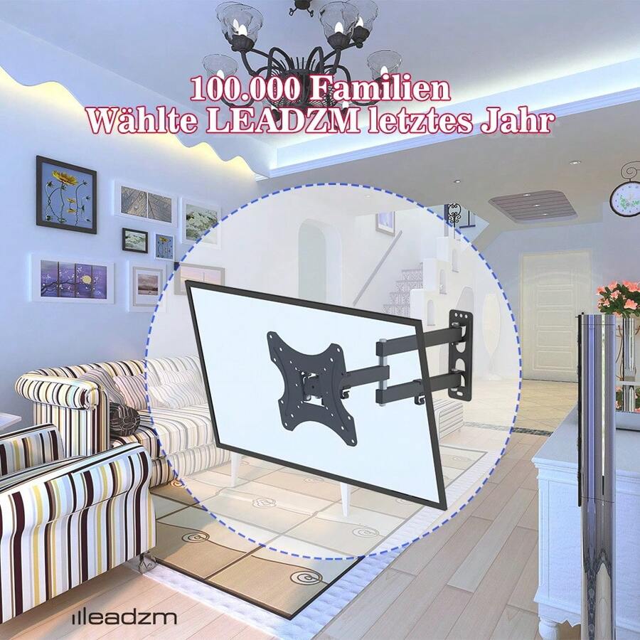 TV Mounts, Stands & Turntables - Black - View 1