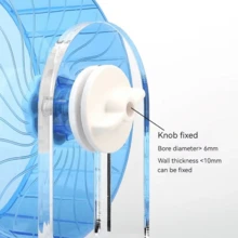一只藍色ps物質靜音運行輪,帶有雙軸承和水晶輪。運動和小動物玩具。 - 藍色 - 查看 5