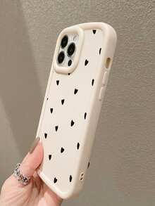 心形图案液体硅胶手机壳全身保护防震防摔 TPU 软橡胶外壳适用于 iPhone11/12/13/14/15/15pro/15 Plus/15 Promax/7plus/8plus/X/Xs Max/Xr/11pro/12pro/13pro/14pro/12mini/13mini/11promax/12promax/13promax/14promax/14plus/6/6s/6plus/7/8/Se&兼容三星 Galaxy Galaxy/A54/A14/A12/A13/A15/A32/A33/A24/A52S/S20/S21/S22/S23/S24/S23Plus/S24ultra - 白色 - 查看 3