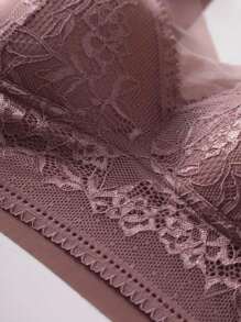 (3pcs/Set) Women's Bra, Lingerie - Blue - View 6