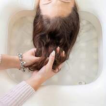 1pc White Portable Shampoo Bowl - White - View 4