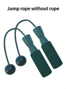 1條無線有氧跳繩減肥,家居及辦公室健身器材 - 軍綠色 - 查看 2