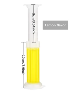 1pc 14 Flowers-shaped Lemon-scented Cleaner - Yellow - View 2