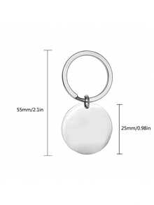 送給好朋友同事的貼心鑰匙圈禮物_yythkg - 銀色 - 查看 2