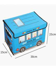 Multipurpose Storage - Toy Organizer Box For Toys, Books And More - Red - View 5