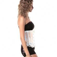 Spade Queen Lace Breathable Waist Trainer For Waist Training - White - View 2