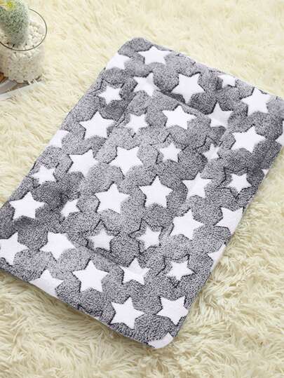 1 Gray Breathable And Washable Thick Pet Blanket Suitable For Small And Medium-sized Cats And Dogs To Sleep In Autumn And Winter