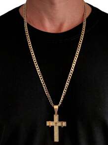 Men's Necklace Sets - Vàng - Xem 4
