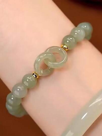 CVNANA 1 件女士链条扣手链，适合送给好朋友的生日礼物手饰