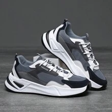 GNVA Men's Casual Sports Chunky Shoes, Must For Tennis Fashionable, Versatile, Lightweight, Breathable