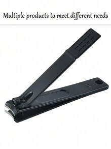 18pcs/set Stainless Steel Nail Care Set For Home Use, Includes Cuticle Trimmer, Nail Clipper, Manicure Tool Kit - Black - View 4