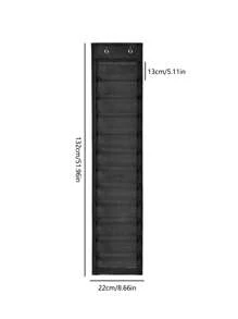 1入24格懸掛式衣櫥整理袋適用於褲襪、t恤、牛仔褲、圍巾、瑜珈褲