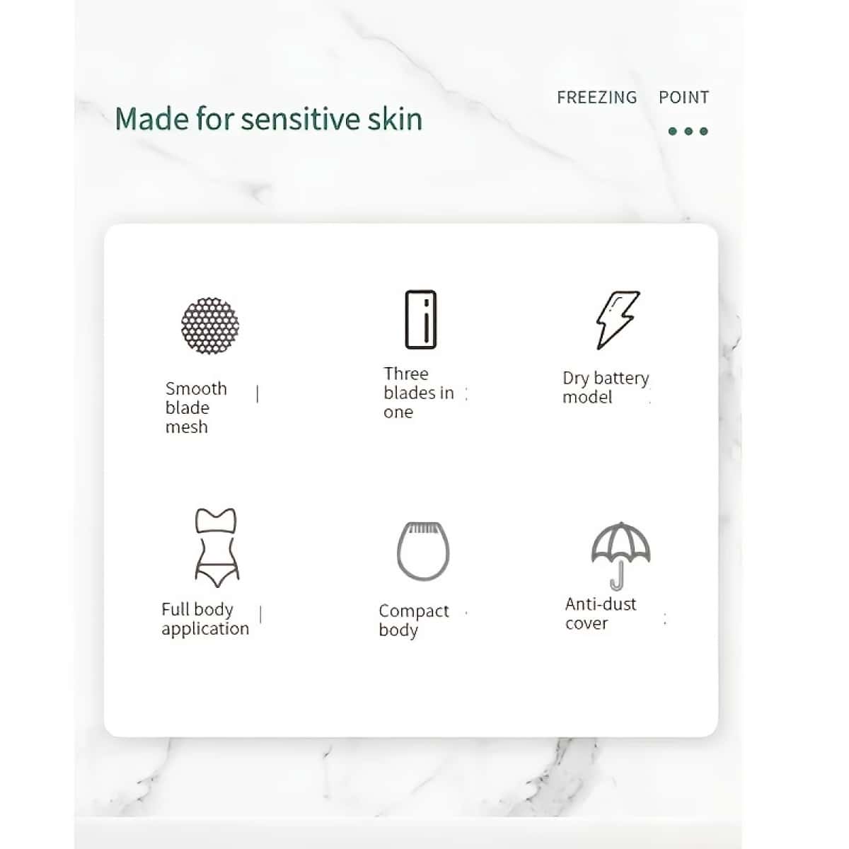 Electric Shaver For Women Electric Razor For Womens Bikini Legs Underarm Public Hairs Portable