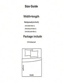 1pc Plush Bedspread - Coffee Brown - View 11