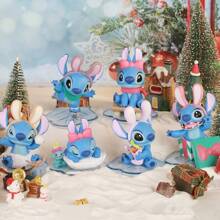 Miniso 1 件迪士尼星际宝贝冬季故事系列惊喜盲盒，款式随机，卡通人物家居装饰礼物，适合 14 岁及以上