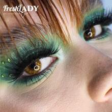 FRESH LADY Freshlady Twinkle-G.Brown Colored Contact Lenses 1 Year Disposable - Brown - View 3