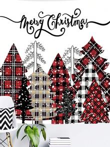 1 件聖誕主題印花掛毯 - 多重色 - 查看 4