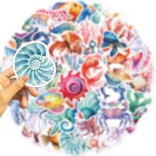 50 cái Đầy màu sắc Marine Động vật  Không thấm nước DIY Creative Hình dán Đồ Chơi , Máy tính xách tay PC Máy tính Di động Điện thoại thông minh Ốp lưng & bao da điện thoại Đàn ghi ta Bàn làm việc Cúp Du lịch Xe máy Ô tô/xe hơi Phụ kiện Hình dán , Hoàn hảo Lễ tạ ơn Quà tặng Giáng sinh - Nhiều màu - Xem 7