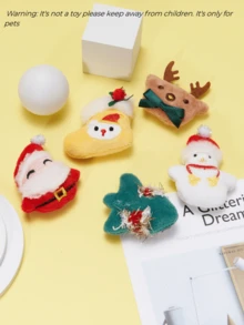 5 cái Giáng sinh lông tơ Đồ Chơi Đối với Mèo Và Chó , Giáng sinh Squishy Đồ Chơi , Giáng Sinh
 Đồ Chơi Căng thẳng Sự lo lắng Đối với Thú cưng - Nhiều màu - Xem 2