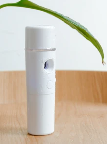 1入便攜式迷你霧化加濕器,大霧量和保濕噴霧功能 - 白色 - 查看 4